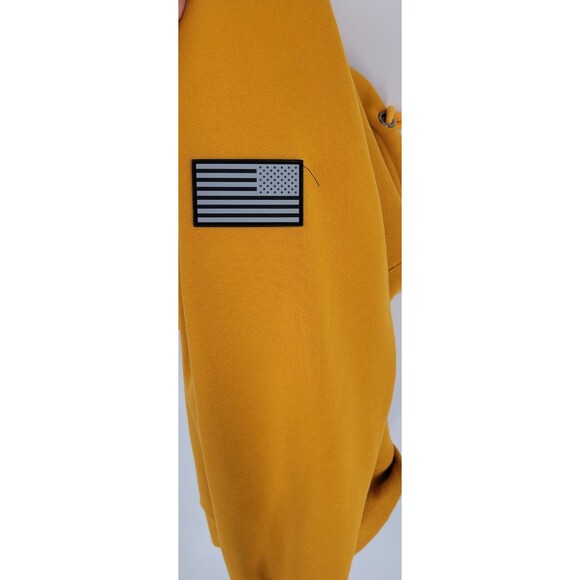 LITEFLEECE BRAVE
HOODIE- YELLOW Mens Medium - Picture 7 of 7